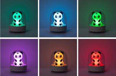 China lámpara llevada recargable de la noche 1w, desinfección ultravioleta Panda Night Light 800MAH en venta