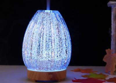 China Las lentejuelas de cristal creativas 3D efectúan el humectador ultrasónico del difusor del aroma del aire en venta