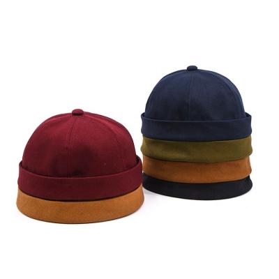 China Hot Selling COMMON Miki Hat Cotton Brimless Baseball Brimless Hat for sale