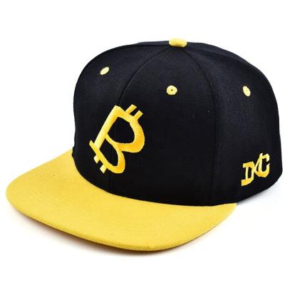 China COMMON 2 Tone 6 Flat Panel Bill Custom Embroidery Snapback Hats & Caps for sale