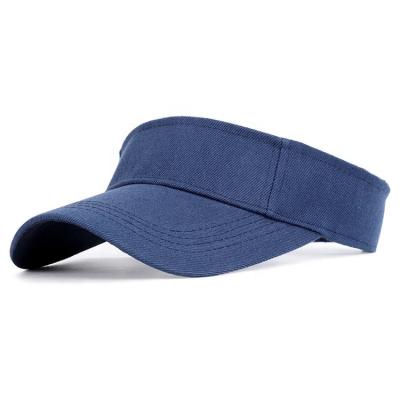 China Low Picture Cotton Moq Plain Unisex Visor Hat Sun Visor Hat for sale