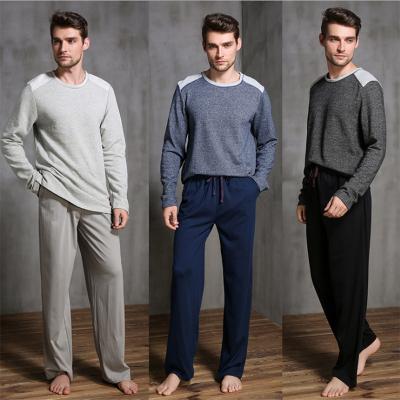 China New Autumn Winter QUICK DRY 2 Piece Sets Long Pants Long Sleeve Comfortable Soft Cotton Plus Size Home Wear Pajamas for sale