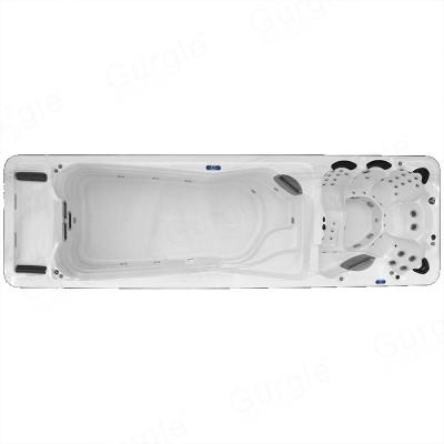 China Outdoor Jacuzzi Free Function Whirlpool Hot Tub Gurgling Bath Spa Tub Massage Large Soaking Big Tub Air Bubble Jet for sale