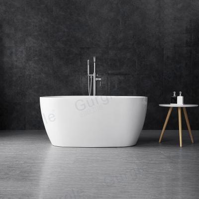 China Eco-friendly Hotel Material Standard Freestanding Acrylic Bathtub Modern Five Star Stand Alone Soaking Tub CE&UPC Certified Bathroom Bathtub for sale