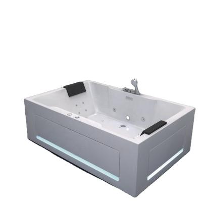 China New Arrival Freestanding Acrylic Whirlpool Hot Tub Indoor Freestanding Bathtub for sale