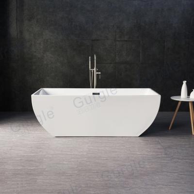 China CE Certificates Freestanding Bathtub Solid Surface Acrylic Bathtub Collection for sale