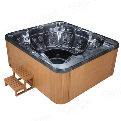 China Modern Hot Selling American Balboa System 7 Person Outdoor SPA Hot Tub for sale