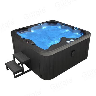 China Large Whirlpool Gurgling Modern Outdoor Classic Hot Tub 5 Person Balboa Free Standing Hot Tubs for sale