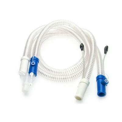 China Pvc anesthesia circuit extension tube customizable disposable anesthesia breathing circuit for sale