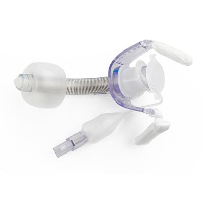 中国 Medical Disposable PVC Sterile Reinforced Tracheotomy Tube With High Volume Low Pressure 販売のため