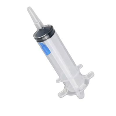 China Hot Sell 60ml Plastic Feeding Syringe Piston Irrigation Syringe for sale