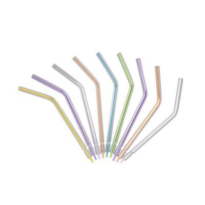 China Colorful Disposable Dental Supplies Spray Nozzles Tips 3 Way Te koop