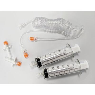 Κίνα Disposable Sterile CT Injector Syringe High Pressure Angiographic Syringe for Nemoto Sonic Shot προς πώληση