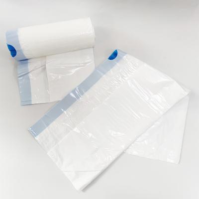 China Customized Durable Medical Equipment  Commode Liner With Super Absorbent Pads Te koop