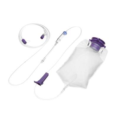 China Healthcare Equipments Medical Enteral Gravity Feeding Bag Set Te koop