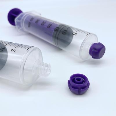 중국 PP Material Enteral Feeding Syringe 60ml Customizable 판매용