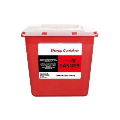 중국 Medical sharps container wholesale collection sharp container plastic medical sharps container 판매용