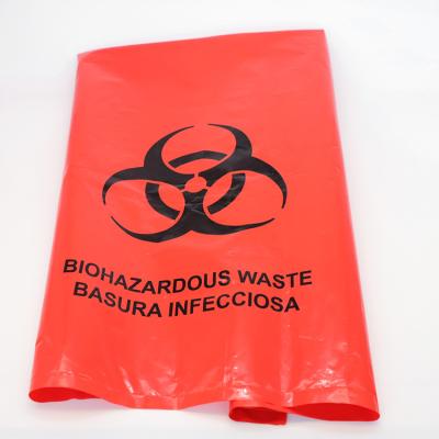 Cina Medical Infection Prevention Supplies Plastic Biohazard Autoclave Specimen Garbage Waste Bags in vendita