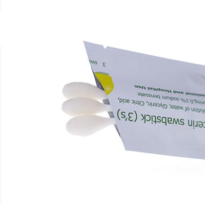 China medical disposable Lemon Glycerine swabstick for sale