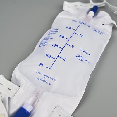 China Adult urine bag catheter drainage bag customization single use portable urine collection leg bag for sale