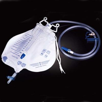 China Portable Urology Medical Supplies Adult Conector Urine Collection Bags Te koop