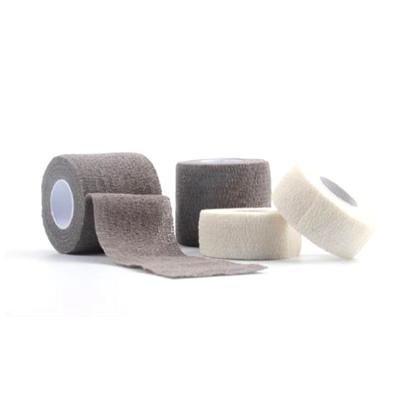 中国 Adjustable snatch me up bandage wrap customization colorful sport tape cotton cohesive bandage 販売のため