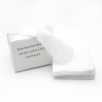 China Medical High Clean Non Sterile Non-Adherent 4 X 4 Gauze Dressing For Wounds Non Woven Gauze Pads for sale