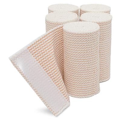 Cina OEM Elastic Bandage For Medical Cotton Premium Elastic Bandage With Self Closure in vendita