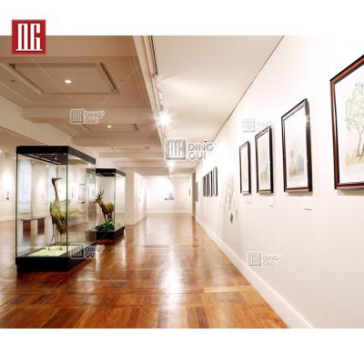 China Display Showcase For Museum Showcase Full Vision Glass Display Cases For Museum Decoration for sale