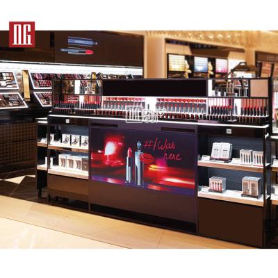 China Cosmetic Perfume Cabinet Display Showcase Shop Perfume Storage Cabinet for sale