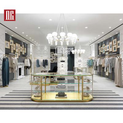 China Unique Design High End Jewelry Display Clothes Show Rack Store Fittings for sale