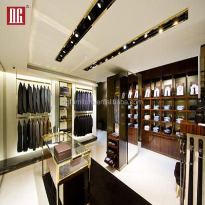 China Modern High End Counter Display Jewelry Store Display Design For Garment Store for sale