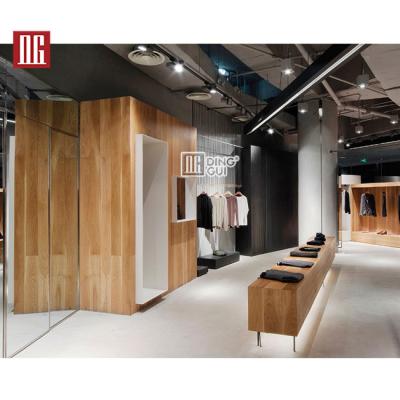 China Fashion Jewelry Display Customized Showcase And Cloth Store Display Showroom With Design For Women And Man for sale