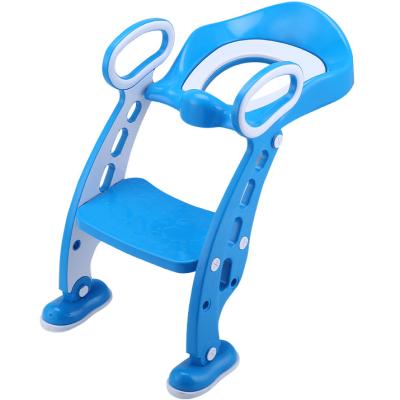 China Eco-friendly Adjustable Training Seat for Kids, Soft Ladder Step Seat Baby Potty Toddler Potty Toilet for sale