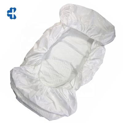 China Hospital Manufacturer Disposable White Non Woven Elastic Band 3D Sheet Pperation Chinese Waterproof Bedspread for sale