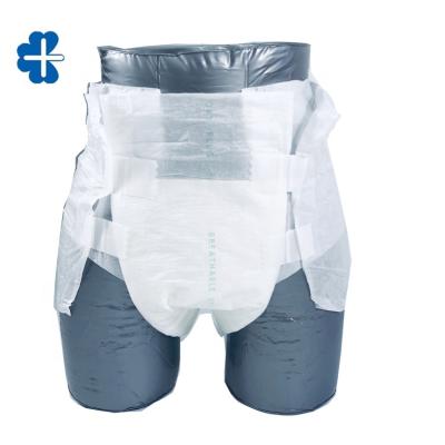 China Side Leakage 3D Plain Weave Disposable Adult Diapers for sale