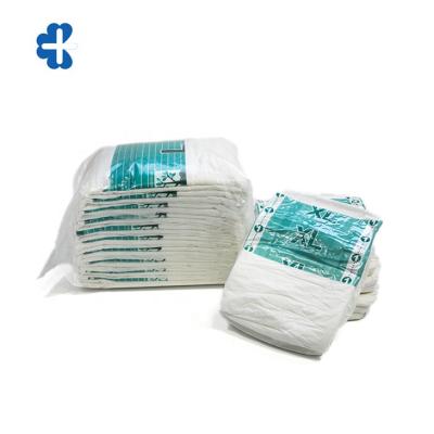 China High Absorbent Disposable Ultra Thick Incontinence Printed Adult Diaper With Magica Band for sale