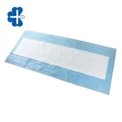 China 100*230cm Diamond-Embossed Pattern Disposable Lager Underpad Surgical Table Cover Free Sample for sale