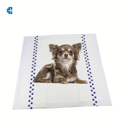 China 60*60cm Viable White Puppy Training Pads With Stickers for sale