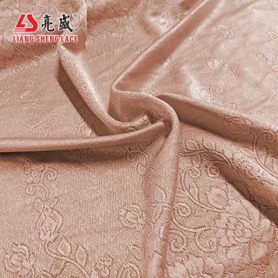 China Sustainable Jacquard Knitted Fabric For Elastic Underwear for sale