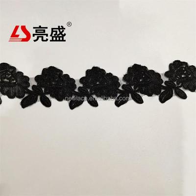 China Manufacturer Wholesale Hot Sale Sustainable Polyester Embroidery Trimming Lace for sale