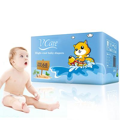 China New 2020 Printed Diapers For Nwborns, Using Pure Natural Cotton Organic Diapers For Baby Diapers for sale