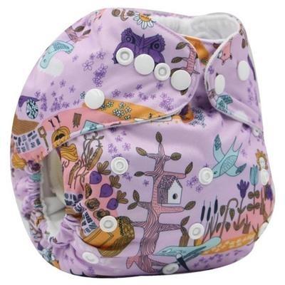 China 2020 New Design Cloth Printed Custom Cloth Diaper Reusable for sale