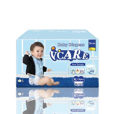 China Wholesale High Quality And Comfortable Printed Baby Diaper , XL Eco - Friendly Diapers For Baby for sale