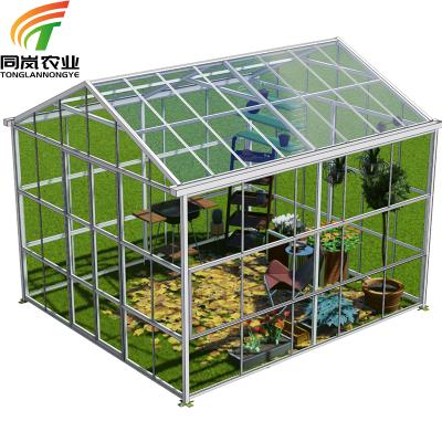 China Stable structure easily assembled garden greenhouse garden tunnel greenhouse grow tent waterproof and UV resistant function for sale