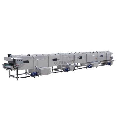 China Food and Beverage Pasteurization Selling Spray Type Best Tunnel Pasteurization Machine Beverage Can Vacuum Bag Tunnel Pasteurizer for sale