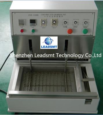 China Easily use semi-auto dip soldering -welding machine for pcb dip soldering for sale