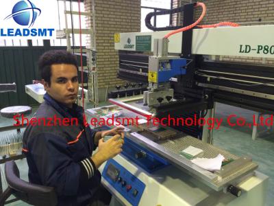 China Shenzhen Leadsmt Smt pcb solder screen printing machine In Iran for sale