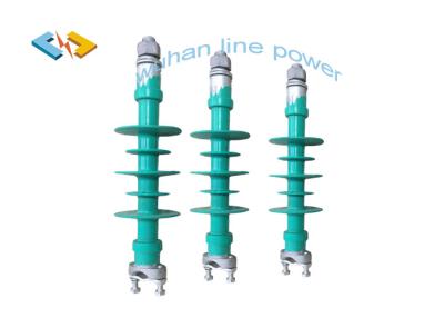 China Flameproof 3.5kN 11kv Polymer Pin Insulator , High Voltage Composite Insulators for sale