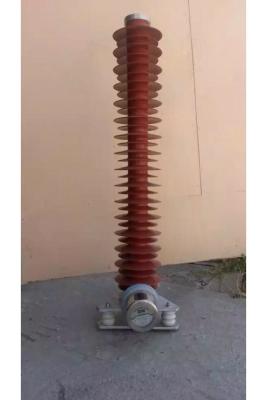 Chine Isolateur de suspension composé rouge, isolateur 110KV creux composé à haute tension à vendre